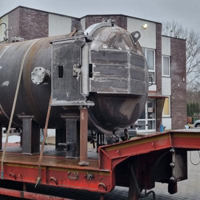 Druckbehälter zur Herstellung Kugelsicherer Westen