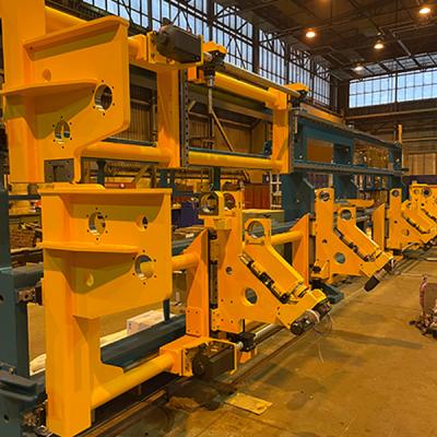 Automatische Bandbeschichtungsanlage Chemcoater für Thyseenkrupp