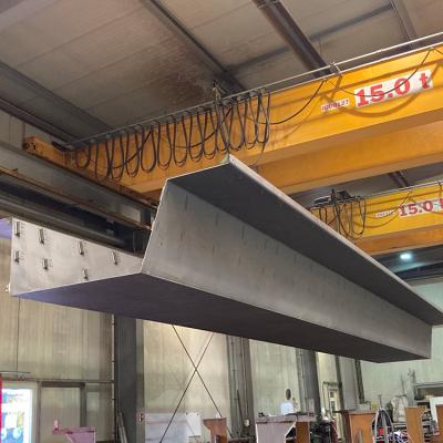 Dachkonstruktion aus Stahlblech