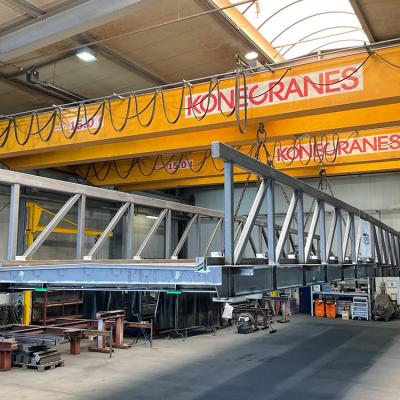 Fuß- und Radwegbrücke Eisenhüttenstadt