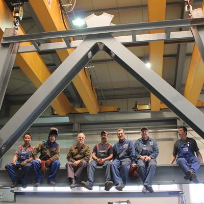 Portalstück für Brücke