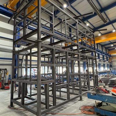 Vormontage Stahlkonstruktion Forschungsprojekt